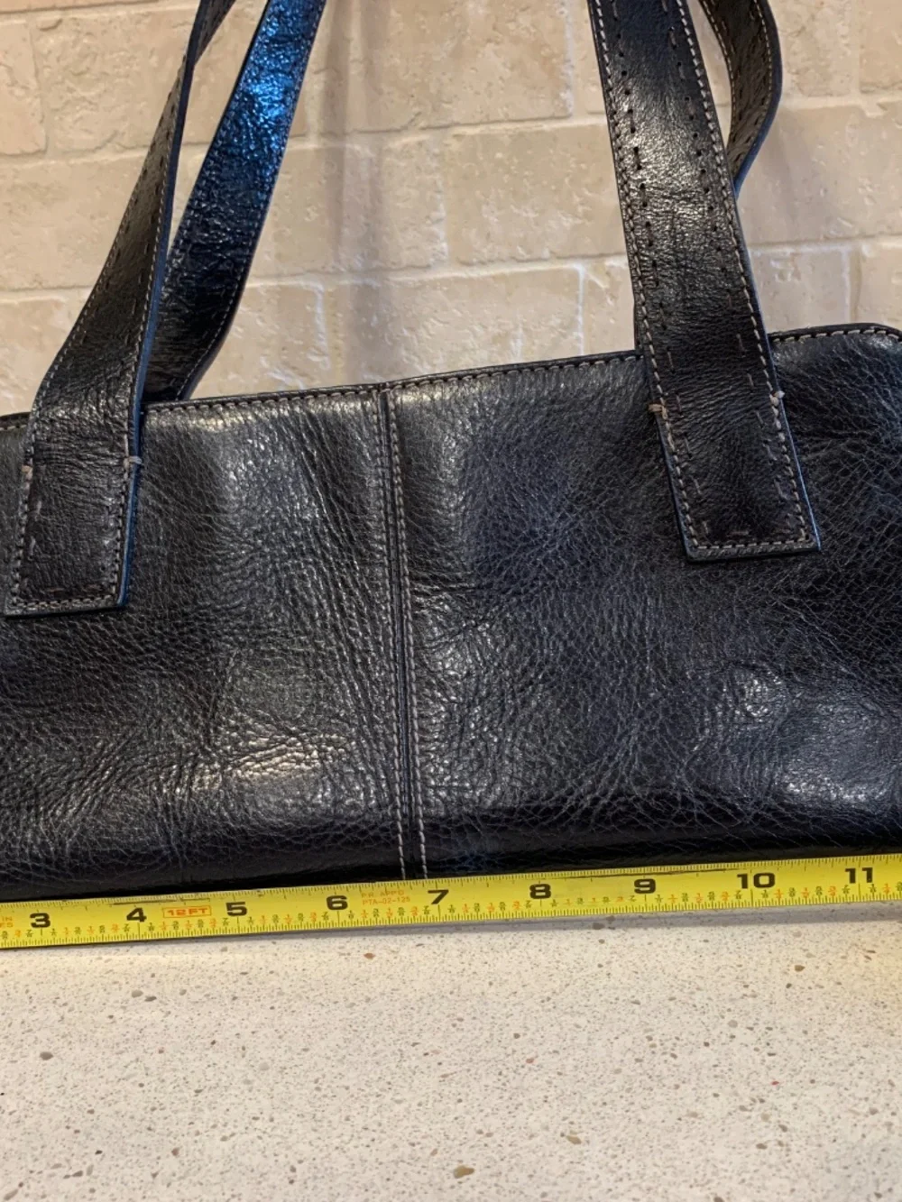 Fossil Black Shoulder Bag